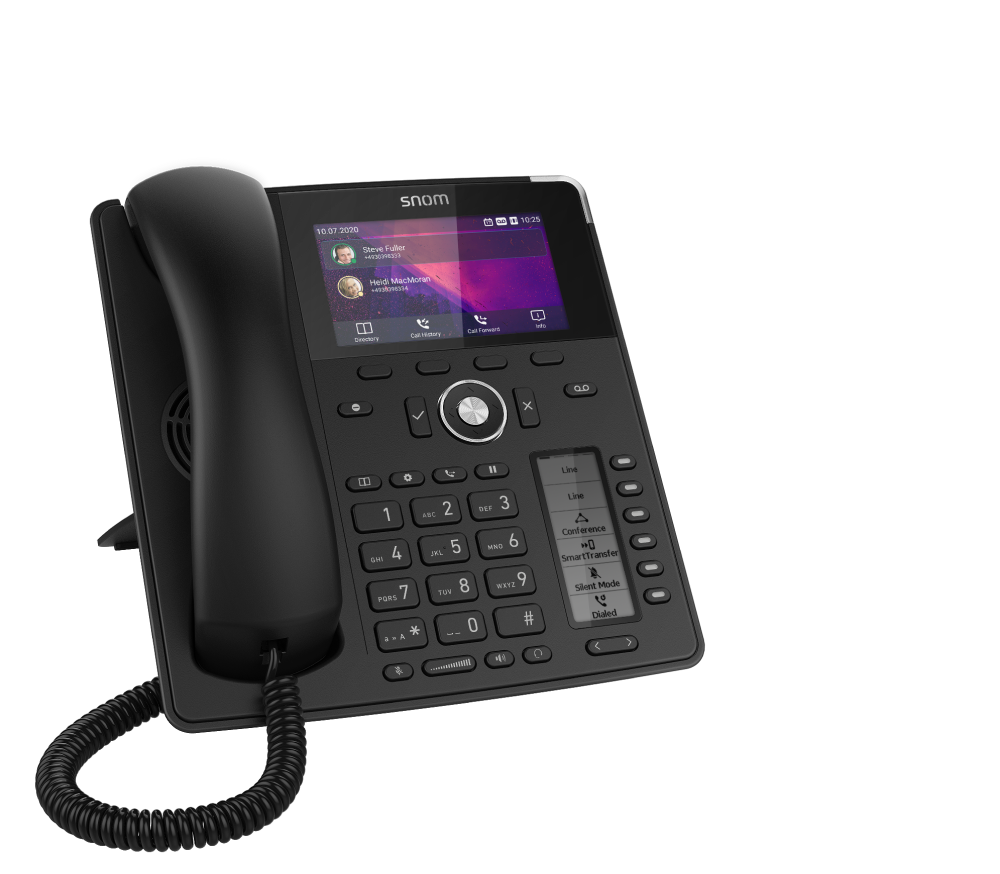 SNOM D785N VOIP Telefon Prof. (SIP), Gigabit, schwarz