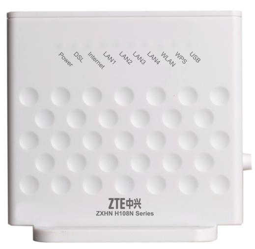 ZTE CPE H108 ADSL2 Modem Router Mit 300Mbps 802.11n WLAN