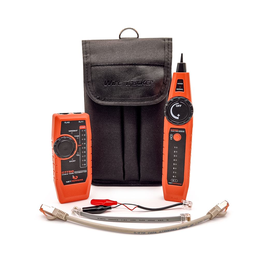 NetPeppers Netzwerkverkabelung-Tester, CTK50 Cable Tracker Kit