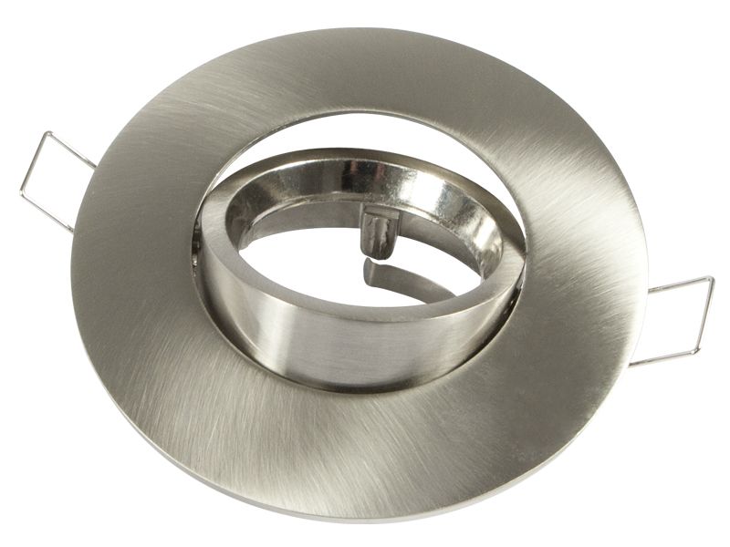 Synergy 21 LED Retrofit GU10 / GX5,3 Deckeneinbausatz D03-Silber