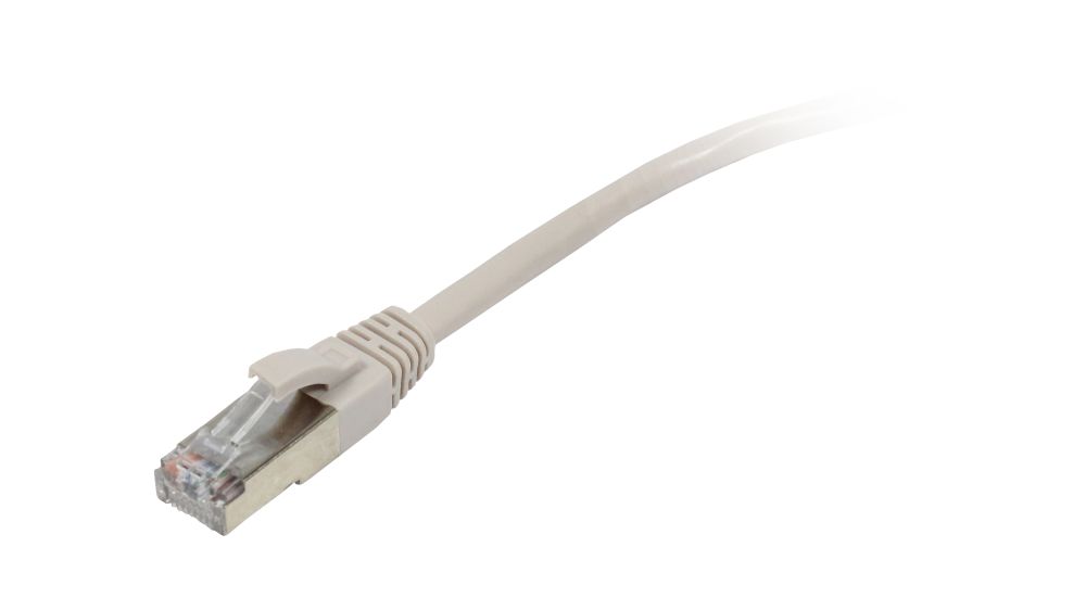 Patchkabel RJ45,  0.25m grau, CAT5e, S-FTP(SF/UTP), Synergy