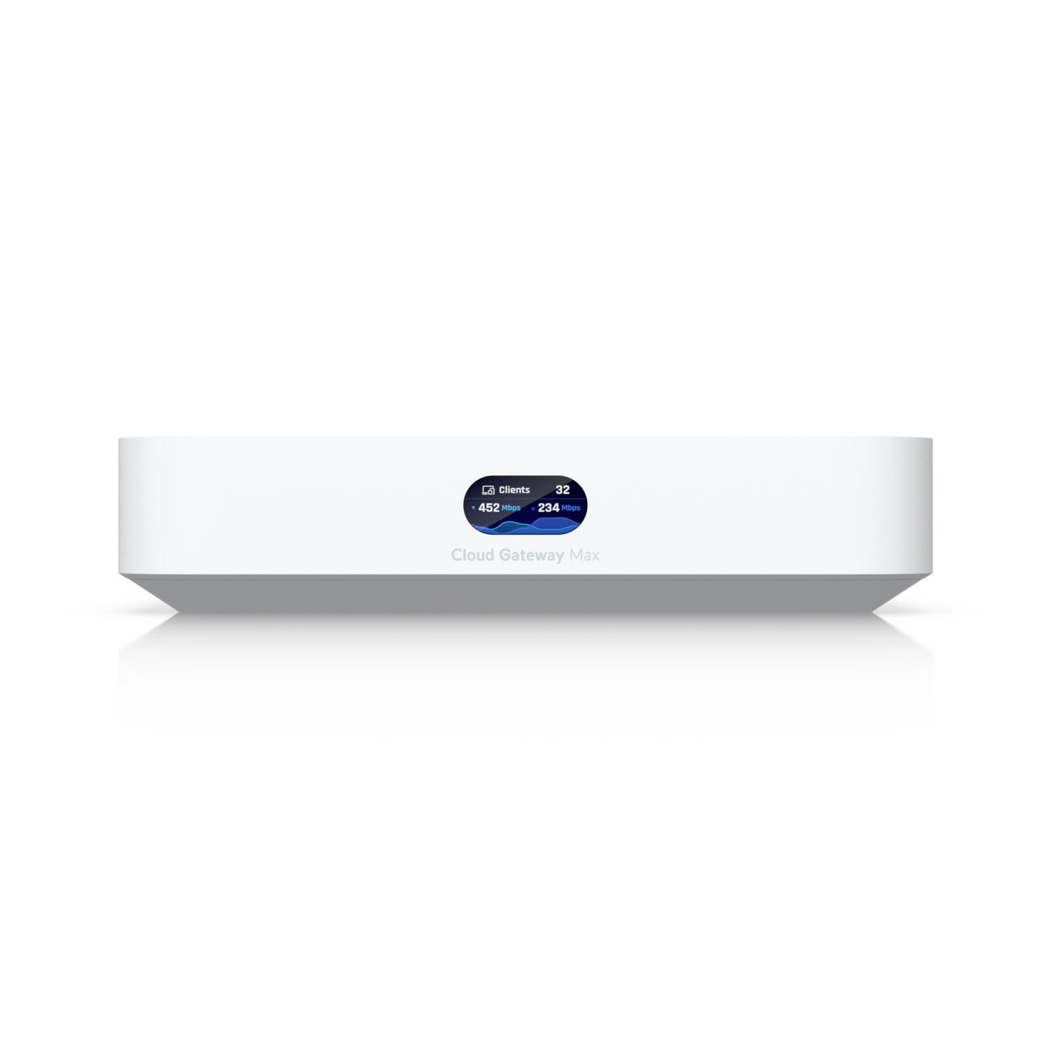 Ubiquiti UniFi Cloud Gateway Max • UniFi OS Console • 1x 1/2,5 GbE RJ45-Port WAN • 4x GbE RJ45-Ports LAN •  1 Gbps routing IDS/IPS • UCG-MAX