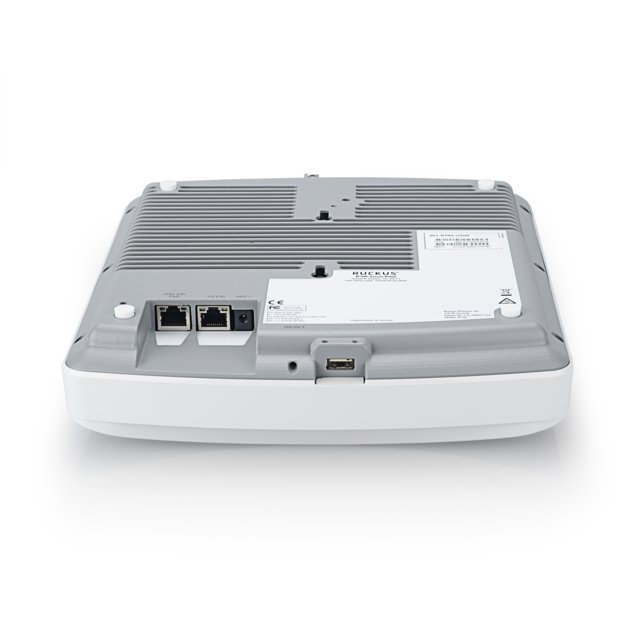 Ruckus Networks R760 tri band 802.11abgn/ac/ax Wireless Access Point with Tri-Radio (6GHz/5GHz/2.4GHz 4x4:4) with Multi-Gigabit Ethernet backhaul, PoH/ uPoE/802.3bt PoE support