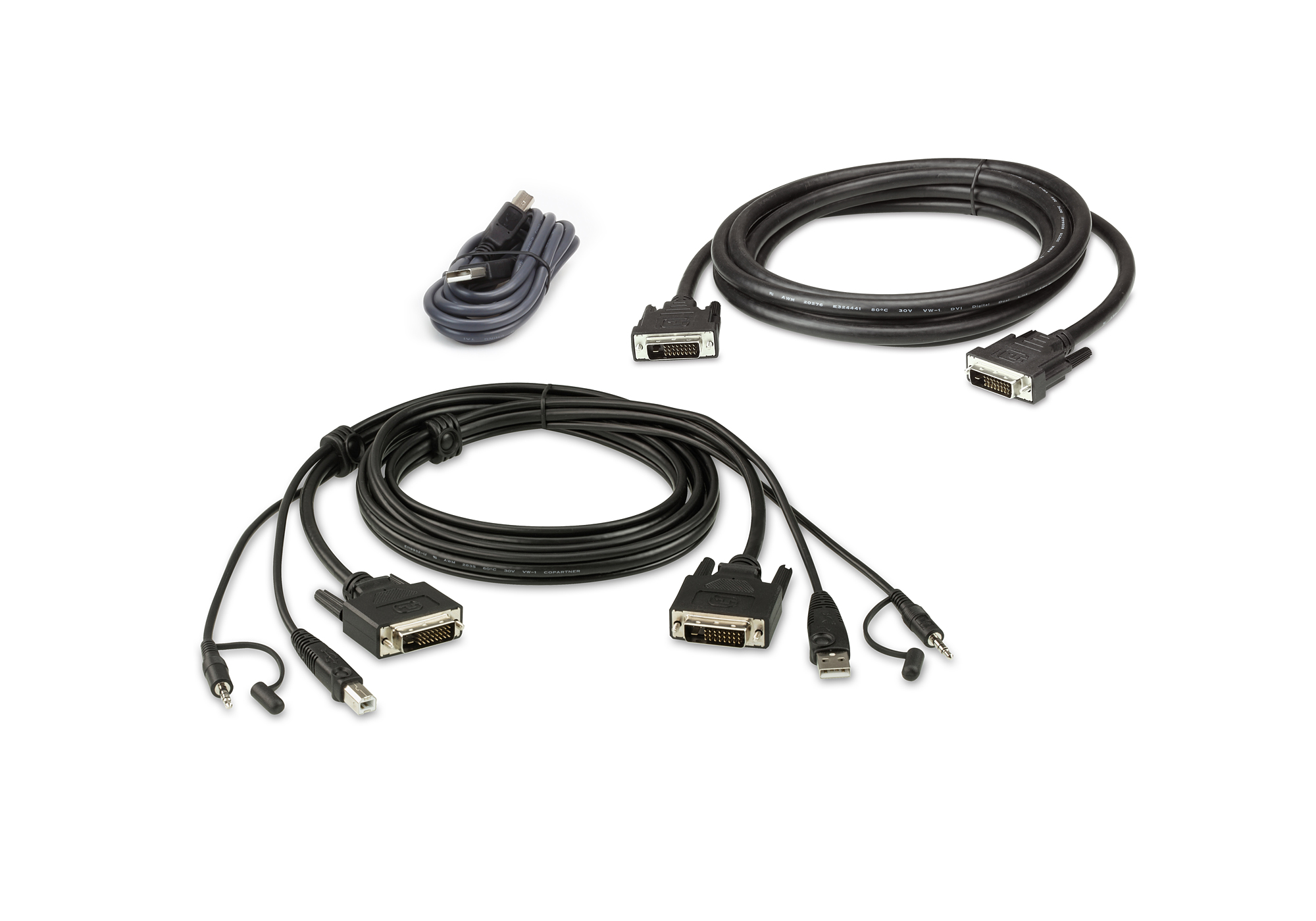 ATEN DVI-D Dual Link Dual Display Secure KVM; 1,8M USB DVI-D Dual Link Dual Display
