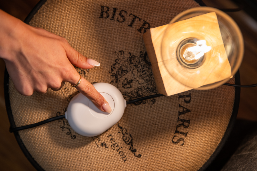 Shelly · Unterputz Zubehör · "Button Add-on white"