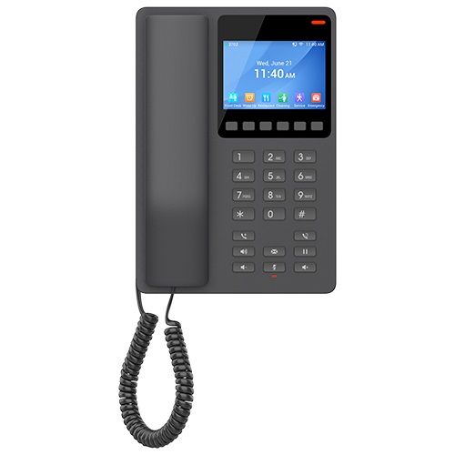 Grandstream GHP631 Black Hotel IP Phone
