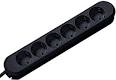 BACHMANN SMART Steckdosenleiste 6x Safety Contact Black 1,5m
