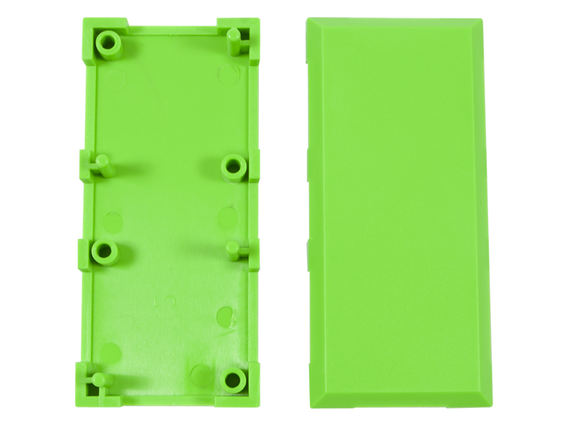 ALLNET Brick'R'knowledge Kunststoffschale 1x1 grün oben und