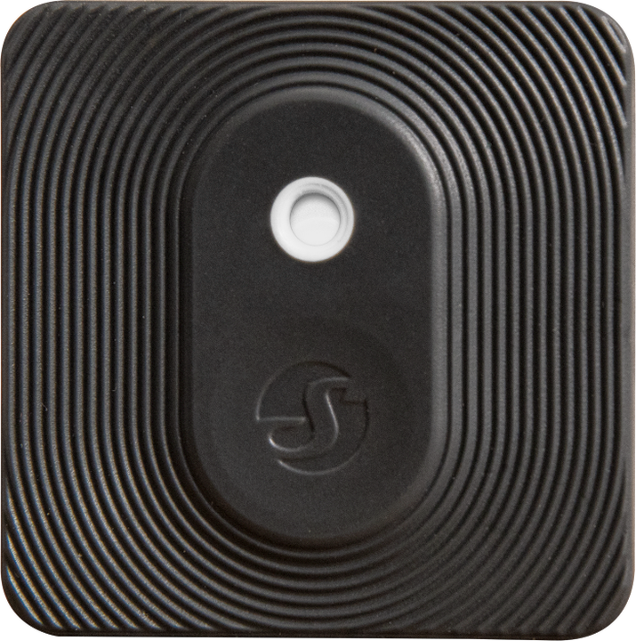 Shelly · Plug & Play · "Blu ZB H&T Black" · Temperatur- & Feuchtigkeitssensor · Bluetooth · Zigbee · Batterie · Schwarz