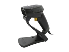 Kasse AS-1320 - (AS1320-U-B) 2D-Barcodescanner mit USB-Anschluss und Standfuß, schwarz