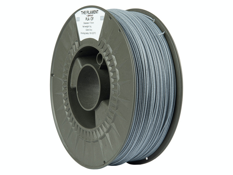 The Filament · PLA CF · GREY · 1.75mm · 1kg
