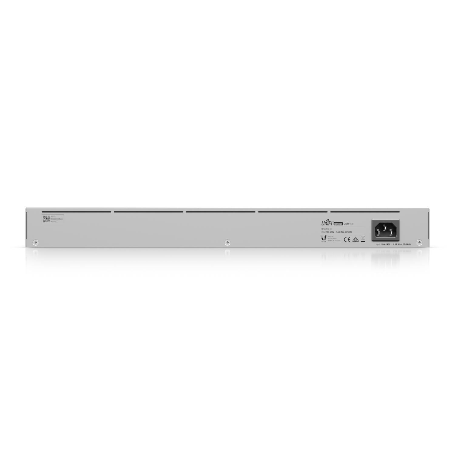 Ubiquiti Switch smart managed Layer2 52 Port • 48x GbE • 4x SFP • 19" • Lüfterlos • UniFi • USW-48