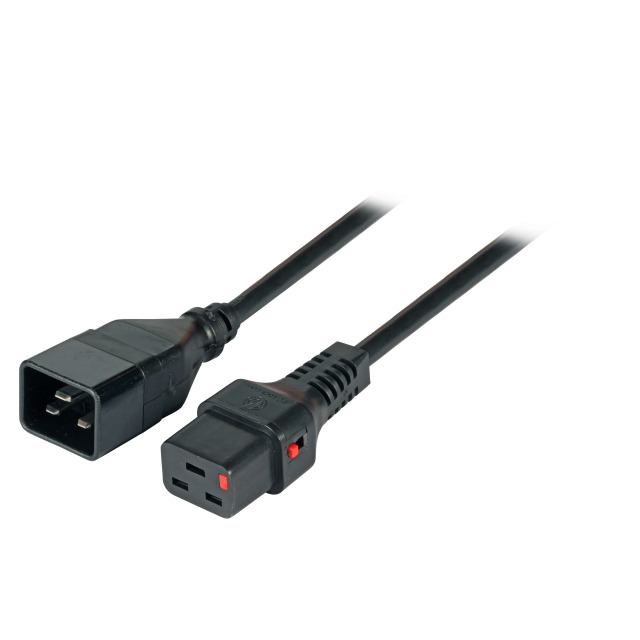 EFB Elektronik EK607SW.1 power cable Black 1 m C20 coupler C19 coupler