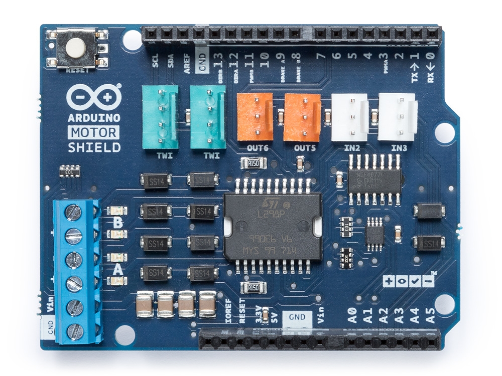 Arduino® Shield Motor Rev3 Arduino® Shield Motor Rev3
