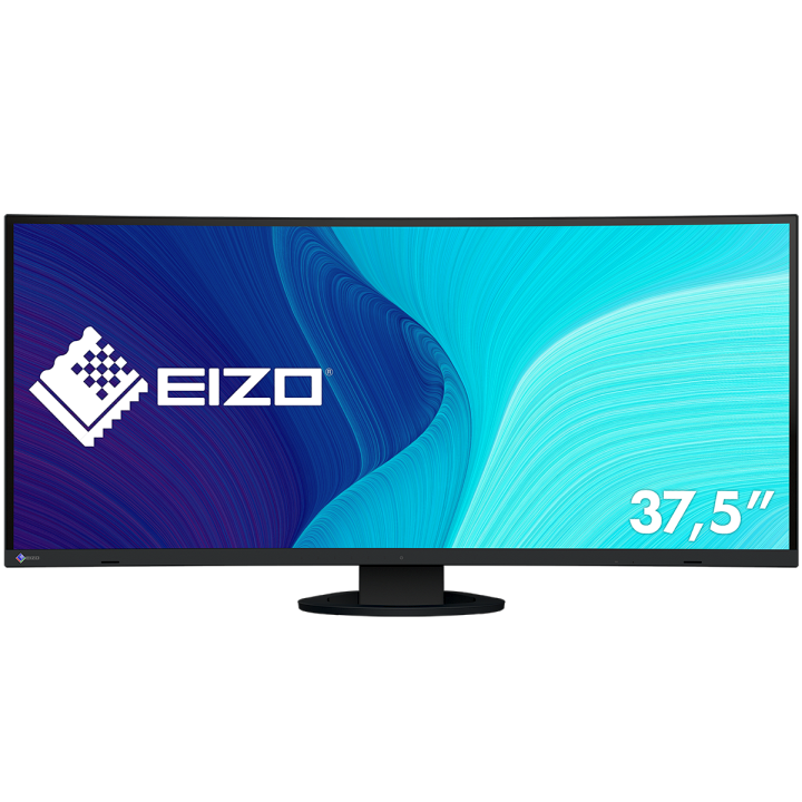 TFT 37,5" EIZO FlexScan EcoView Curved UltraSlim EV3895-BK Monitor schwarz , IPS-Panel