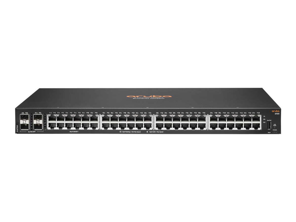 HPE Aruba Networking CX 6100 48G 4SFP+ Switch