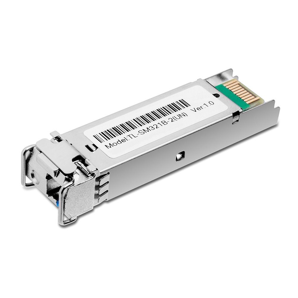 TP-Link - TL-SM321B-2 - Gigabit Single-Mode WDM Bi-Directional SFP Mod TP-Link - TL-SM321B-2 - Gigabit Single-Mode WDM Bi-Directional SFP Mod
