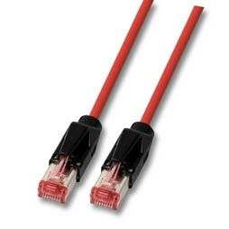 EFB Elektronik K8048PUI1 networking cable Black, Red 1 m Cat6a S/FTP (S-STP)