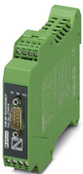 Perle PSM-ME-RS232/RS485-P serial converter/repeater/isolator RS-232 RS-485 Green