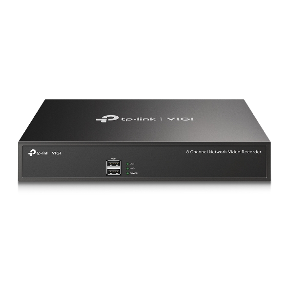 TP-Link - 8 Channel Network Video Recorder - VIGI NVR1008H