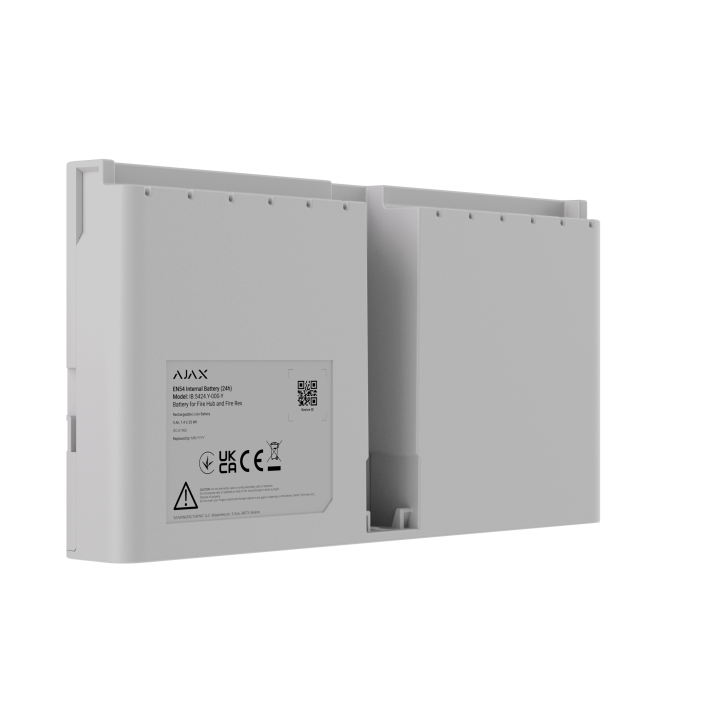 Ajax Brandwarnanlage EN54 Internal Battery (24h)  *weiß*