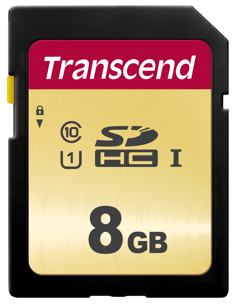 CARD Card 8GB Transcend SDHC SDC500S 95/60 MB/S