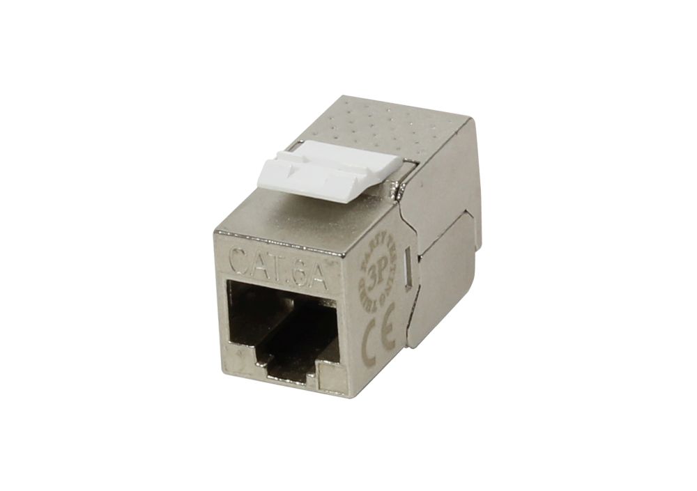 Keystone,Modul, TP-Buchse(RJ45), CAT6A, 500MHz, Slim-line/Short, 3P,  Synergy 21,