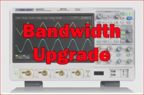 Siglent SDS6000L-8BW10 Bandbreiten-Upgrade für das 8-Kanal-Modell von 500 MHz auf 1 GHz. Siglent SDS6000L-8BW10 Bandbreiten-Upgrade für das 8-Kanal-Modell von 500 MHz auf 1 GHz.