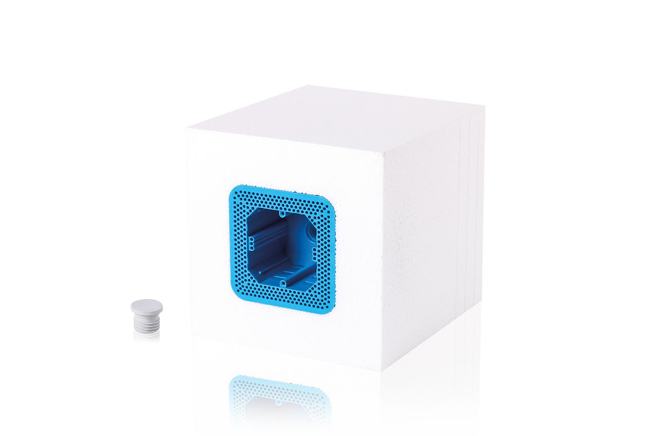 f-tronic TIE Thermofix Gerätedose für 80-200mm Dämmung, EPS20-Multi