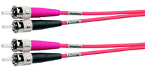 TelegäRtner LWL, PatchKabel, Duplex, ST-ST, 1,0m, 62,5/125, OM1
