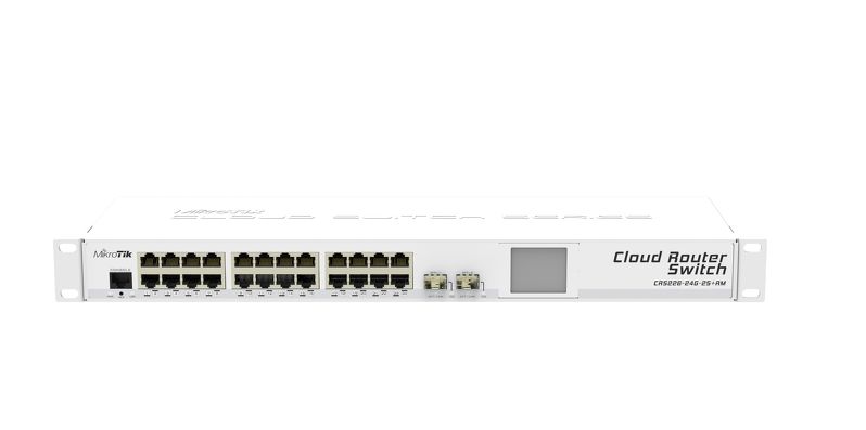 Mikrotik CRS326-24G-2S RM 24-Port Gigabit Ethernet Switch