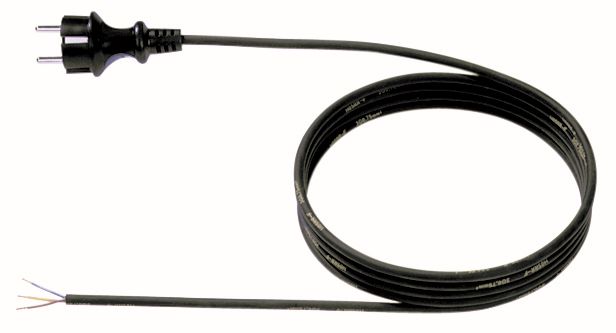 Bachmann 321.174 power cable Black 2 m
