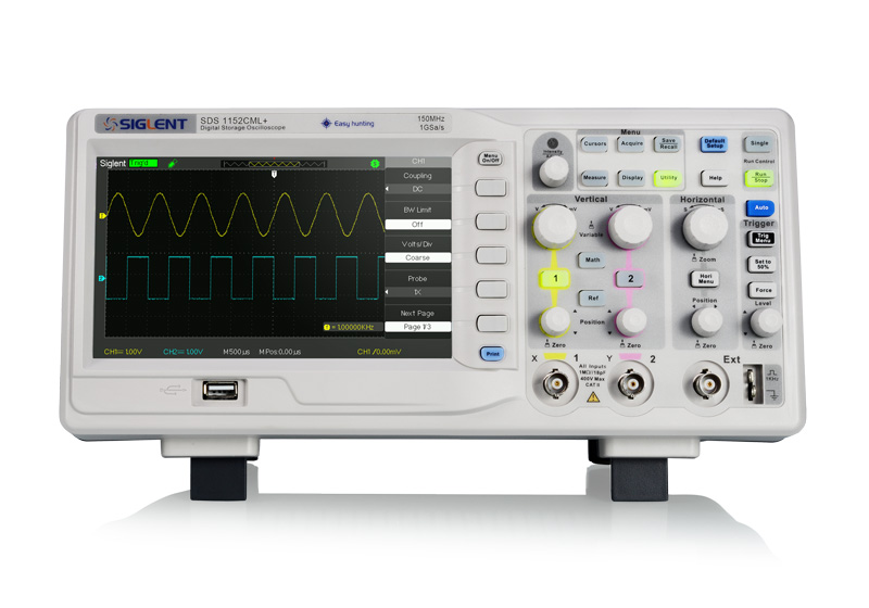 Siglent SDS1102CML+ 100MHz Zweikanal-Oszilloskop