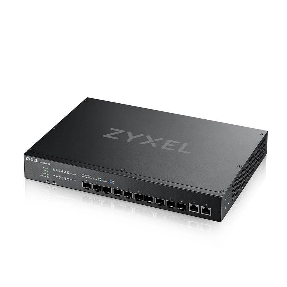 Zyxel 12-Port Smart Managed Switch,10x10G SFP 2x10GBit RJ45