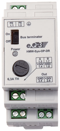 HomeMatic Überspannungsschutz, RS485, Hutschienenmontage