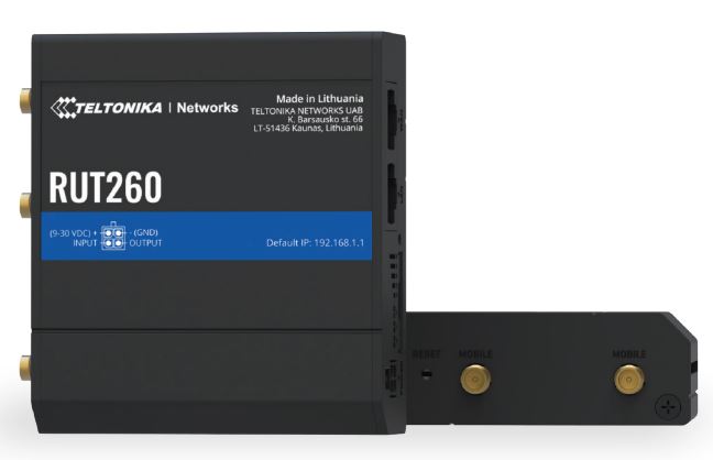 Teltonika RUT260 cellular network device Cellular network router