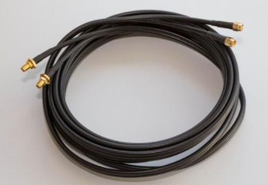 Poynting · Antennen Zubehör · Kabel · A-CAB-144 · 5mTwin Pair HDF195 · SMA (M) zu SMA (F) · white · Gold beschichtet