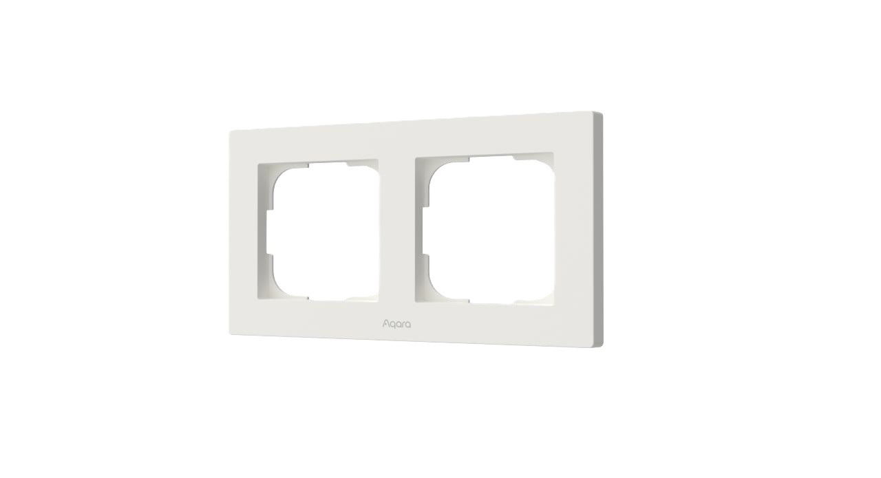 AQARA Switch Frame H2 *weiß* 2-fach