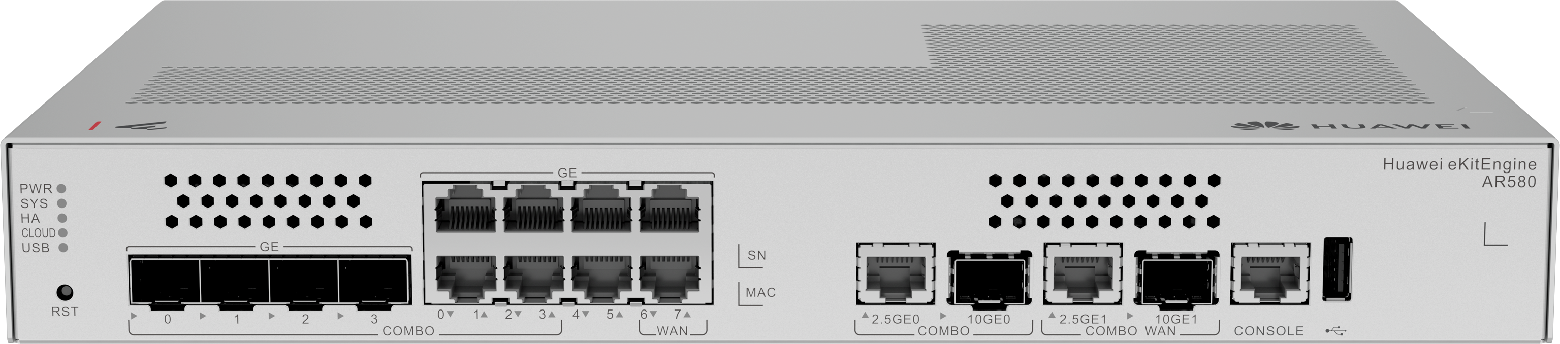 Huawei Multi Service Router • 10 GbE • AR580 • EKit