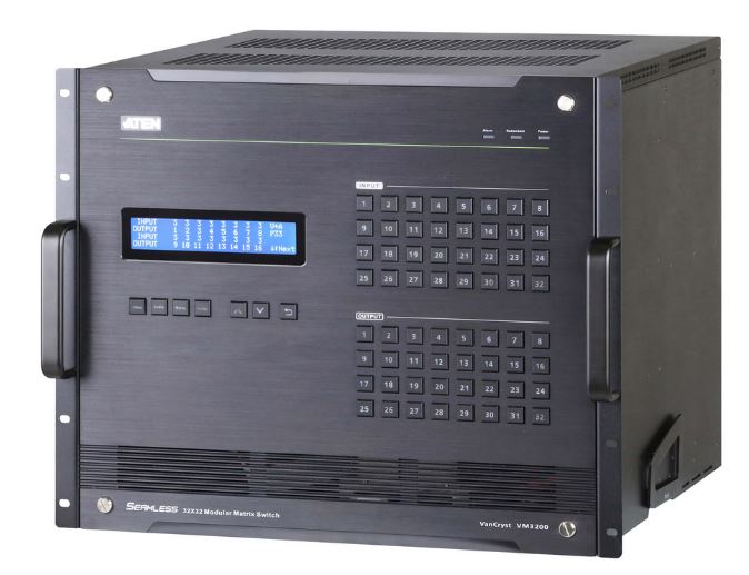 ATEN 32x32 Digital Modular Matrix – Chassis Only / 9U - High