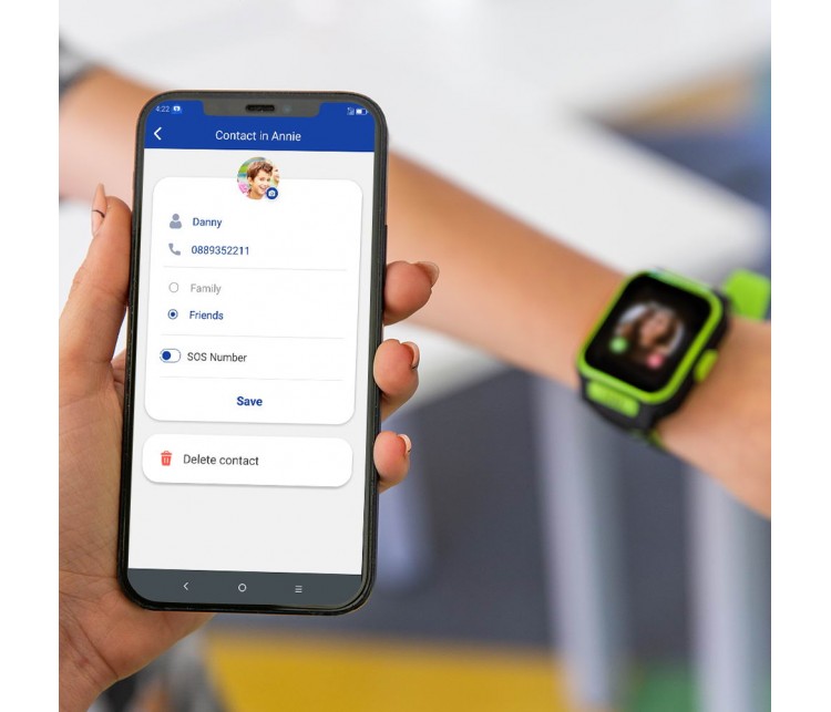 MyKi 4 schwarz & grün