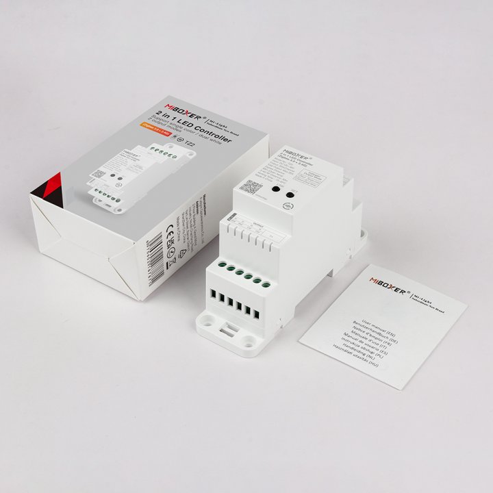 Synergy 21 LED Controller 2 in 1 Track LED Controller Single colour/CCT(dual white) DC12/24V ZigBee 3.0+2.4GHz *Milight/Miboxer*
