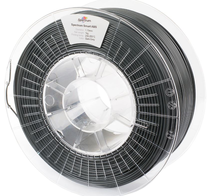 Spectrum 3D Filament / ABS Smart / 1,75mm / Dark Grey / Dunkelgrau / 1kg