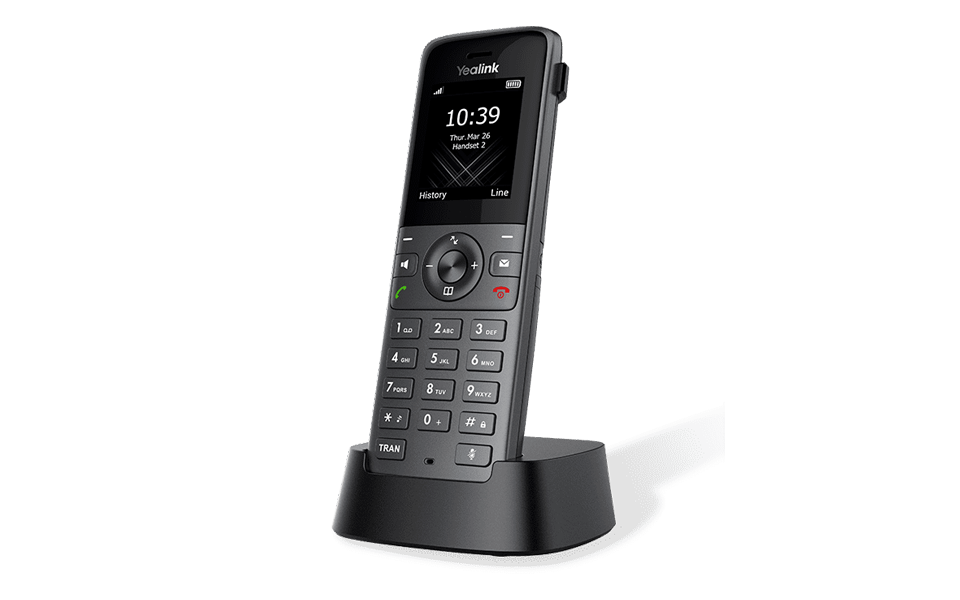 Yealink W73H IP phone Black 2 lines TFT