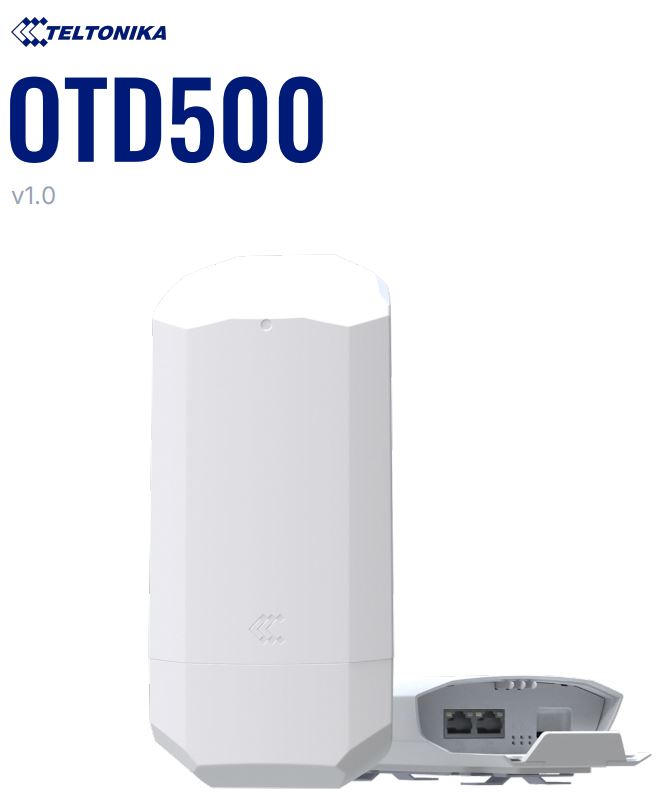 Teltonika OTD500100000 wired router Gigabit Ethernet White