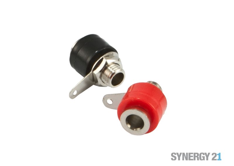 Synergy 21 Laborklemme 4mm schwarz Synergy 21 Laborklemme 4mm schwarz