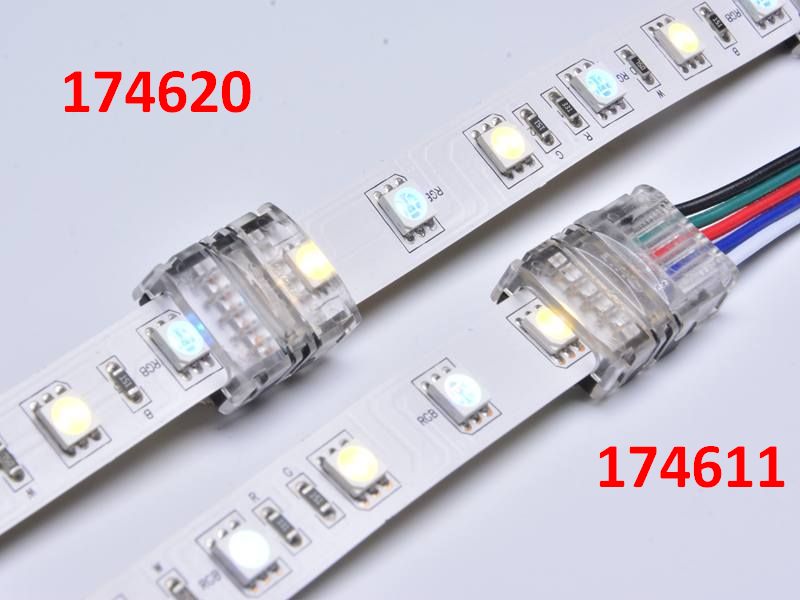 Synergy 21 LED FLEX Strip Zub. Easy Connect Strip To Wire 12mm RGB-W