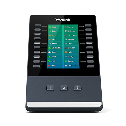 Yealink SIP zub. Extension EXP50 LCD-Color-screen Keypad mit Yealink SIP zub. Extension EXP50 LCD-Color-screen Keypad mit
