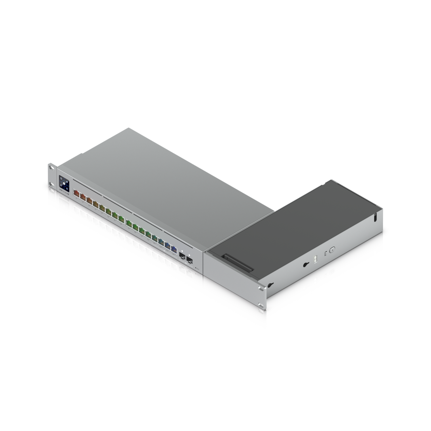 Ubiquiti Mini Rack Mount Ubiquiti Pro Max 16 Rack Mount • 1U • for USW-Pro-Max-16 • UACC-Pro-Max ...