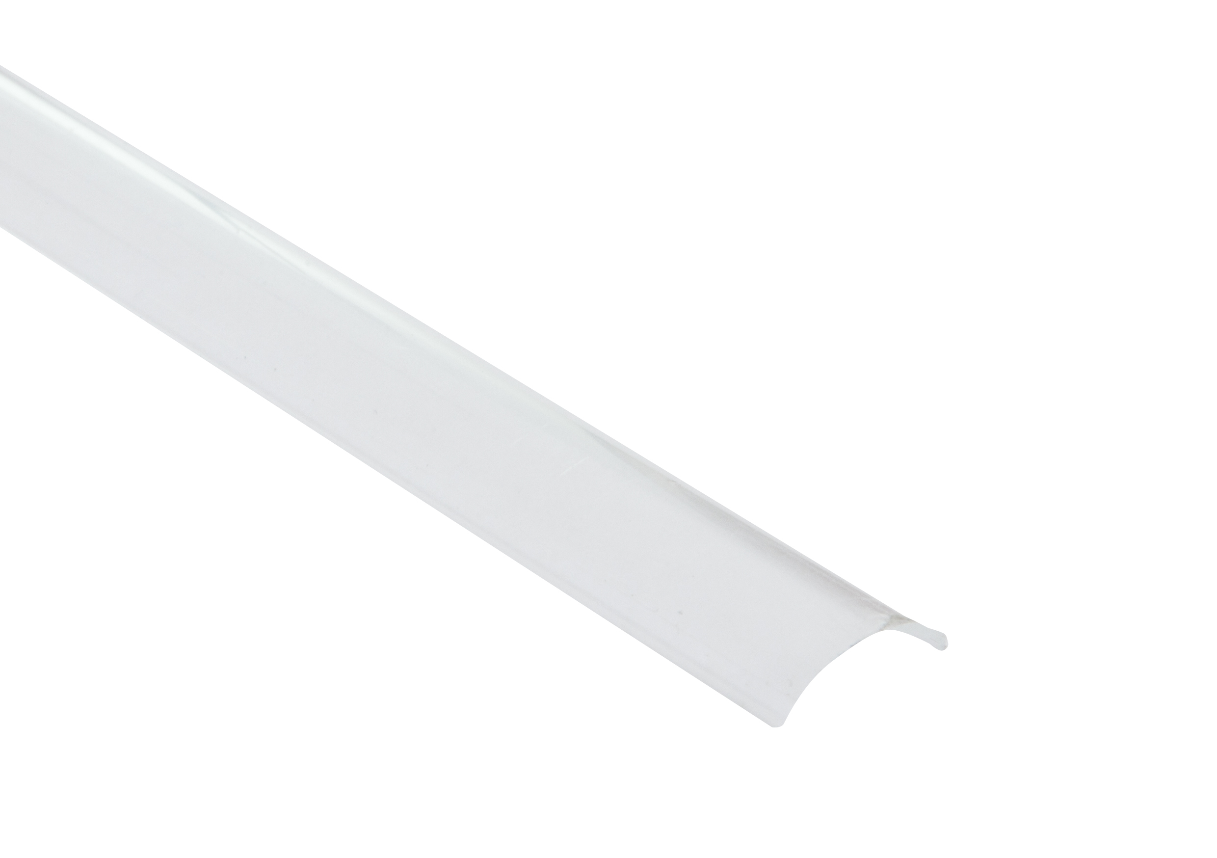 Synergy 21 LED U-Profil Zub ALU006 PMMA Clear Diffusor/Cover ,Kunststoffabdeckung Klar